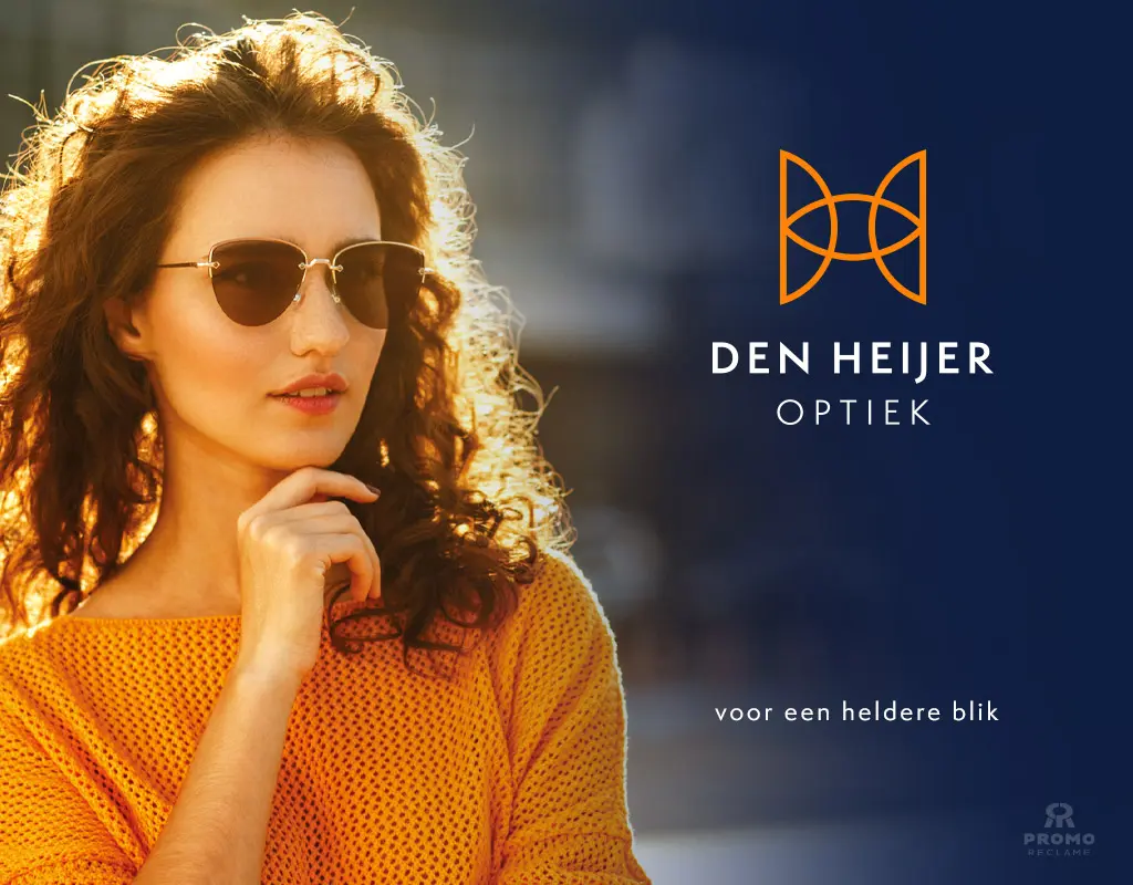 Den Heijer Optiek - logo en huisstijl ontwerp