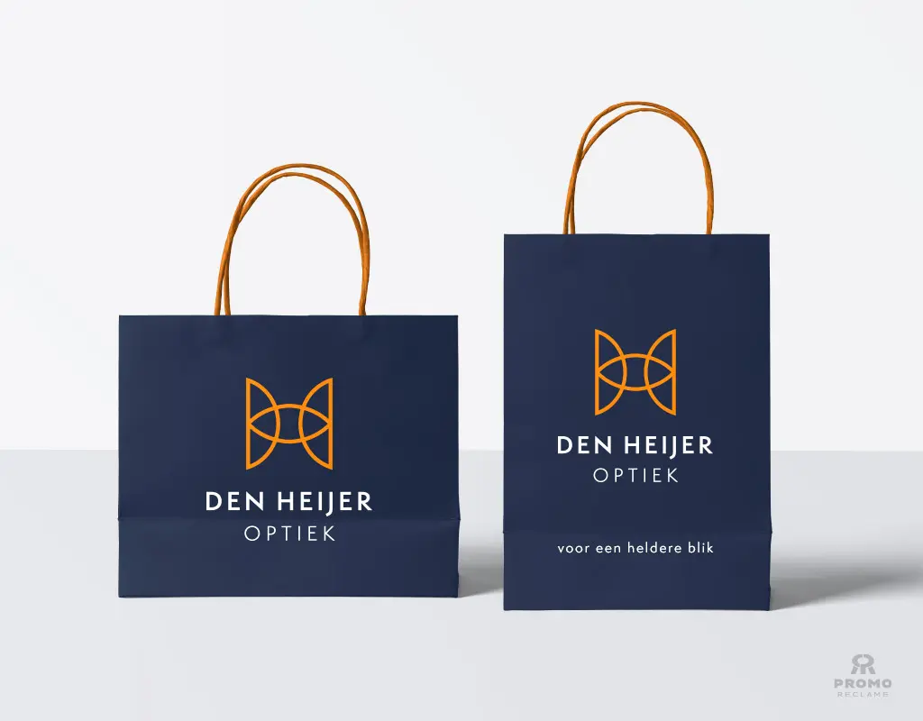 Den Heijer Optiek - logo en huisstijl ontwerp