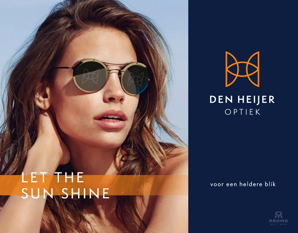 Den Heijer Optiek - logo en huisstijl ontwerp