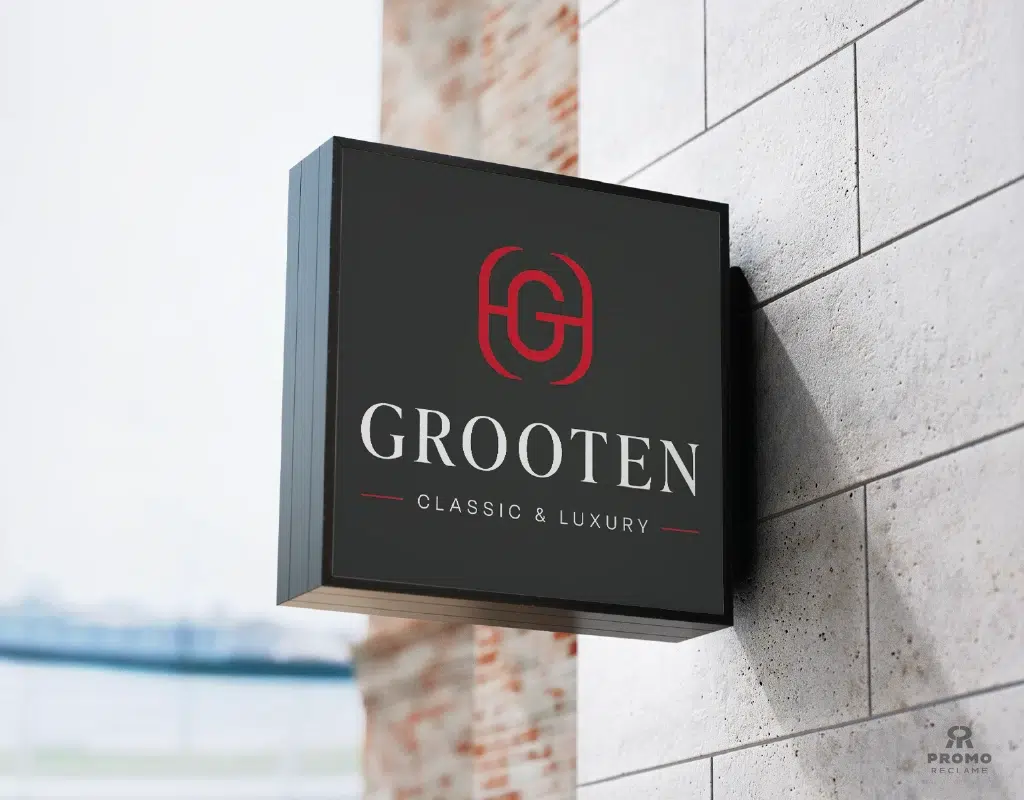 Grooten - Classic & Luxury logo en huisstijl ontwerp