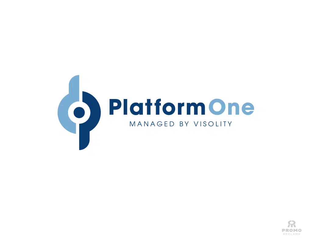 PlatformOne Logo, brochure en website ontwerp