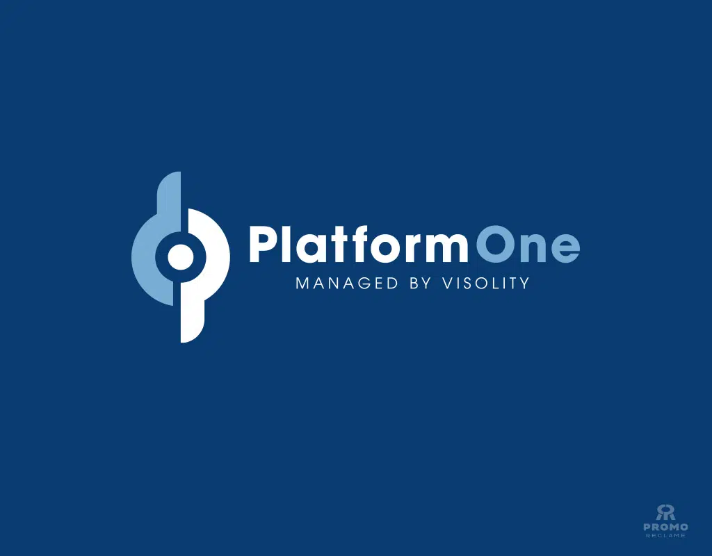 PlatformOne Logo, brochure en website ontwerp