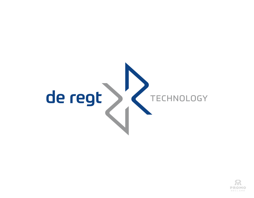 De Regt Technology logo en huisstijl ontwerp