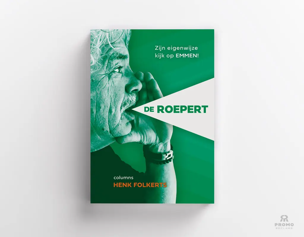 De Roepert boekomslag ontwerp