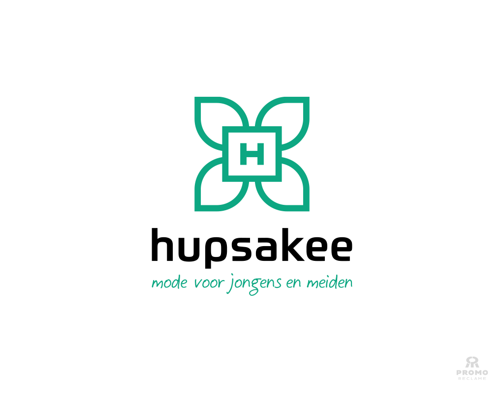 Hupsakee Kindermode logo ontwerp en meer