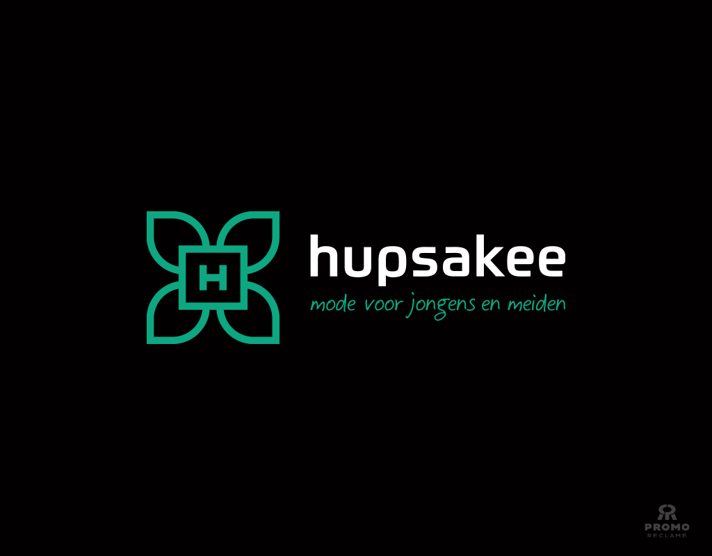 Hupsakee Kindermode logo ontwerp en meer