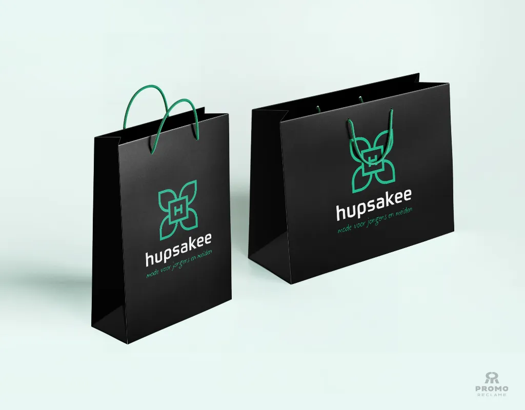 Hupsakee Kindermode logo ontwerp en meer